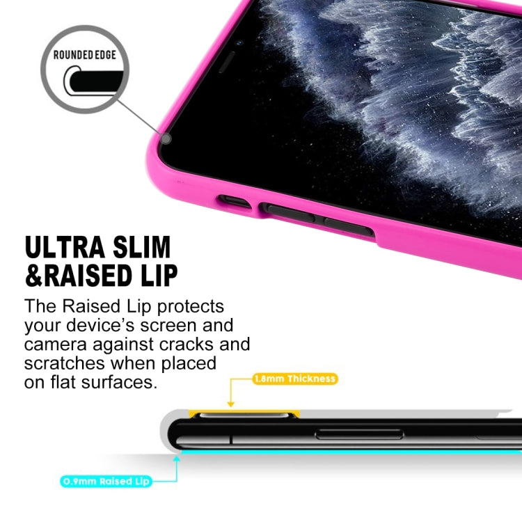 For iPhone 11 Pro MERCURY GOOSPERY JELLY TPU Fluorescence Shockproof and Scratch Case