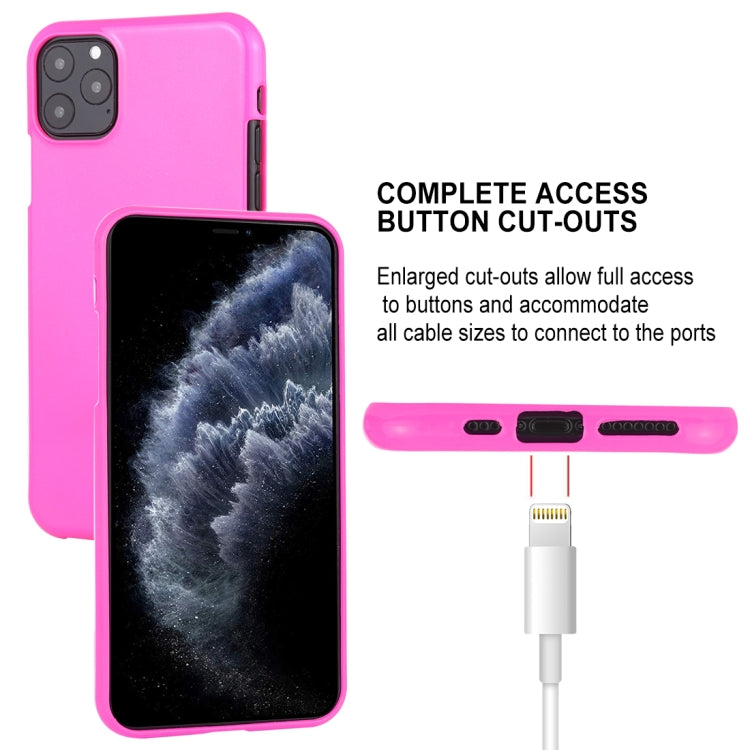 For iPhone 11 Pro MERCURY GOOSPERY JELLY TPU Fluorescence Shockproof and Scratch Case