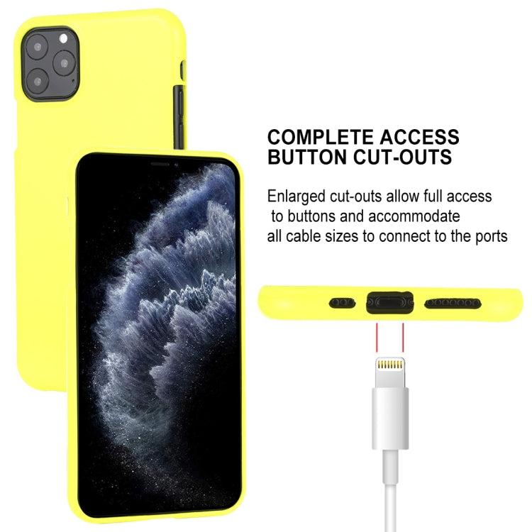 For iPhone 11 Pro MERCURY GOOSPERY JELLY TPU Fluorescence Shockproof and Scratch Case