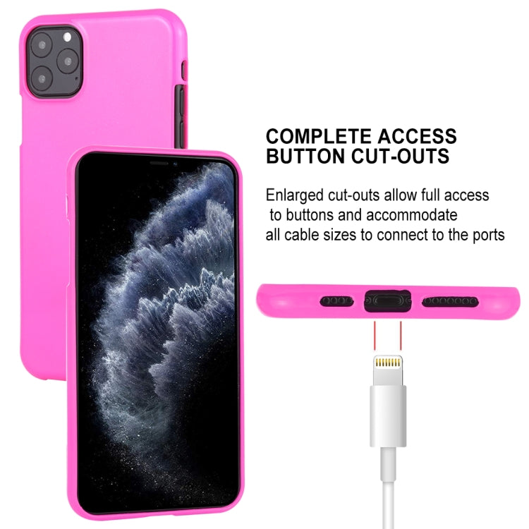For iPhone 11 Pro Max MERCURY GOOSPERY JELLY TPU Fluorescence Shockproof and Scratch Case