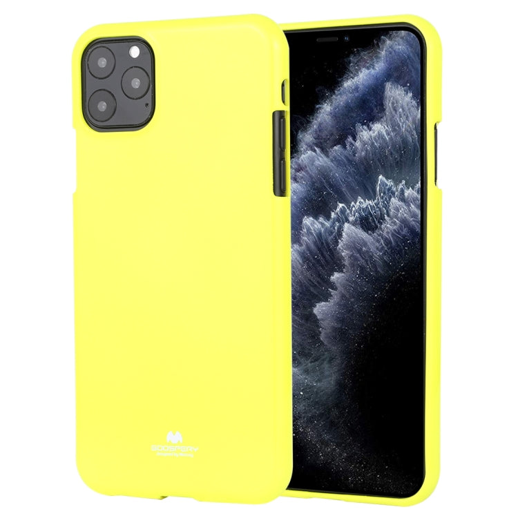 For iPhone 11 Pro Max MERCURY GOOSPERY JELLY TPU Fluorescence Shockproof and Scratch Case