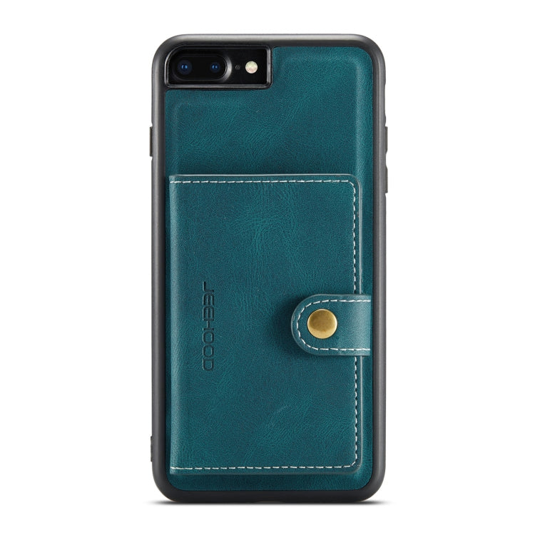 JEEHOOD Retro Magnetic Detachable Protective Case with Wallet & Card Slot & Holder For iPhone 8 Plus & 7 Plus