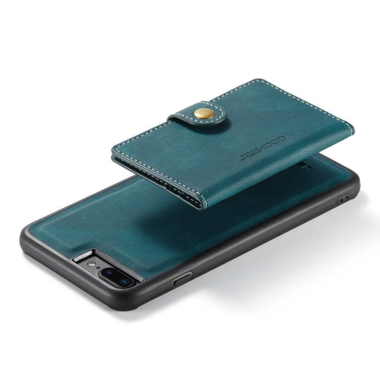 JEEHOOD Retro Magnetic Detachable Protective Case with Wallet & Card Slot & Holder For iPhone 8 Plus & 7 Plus