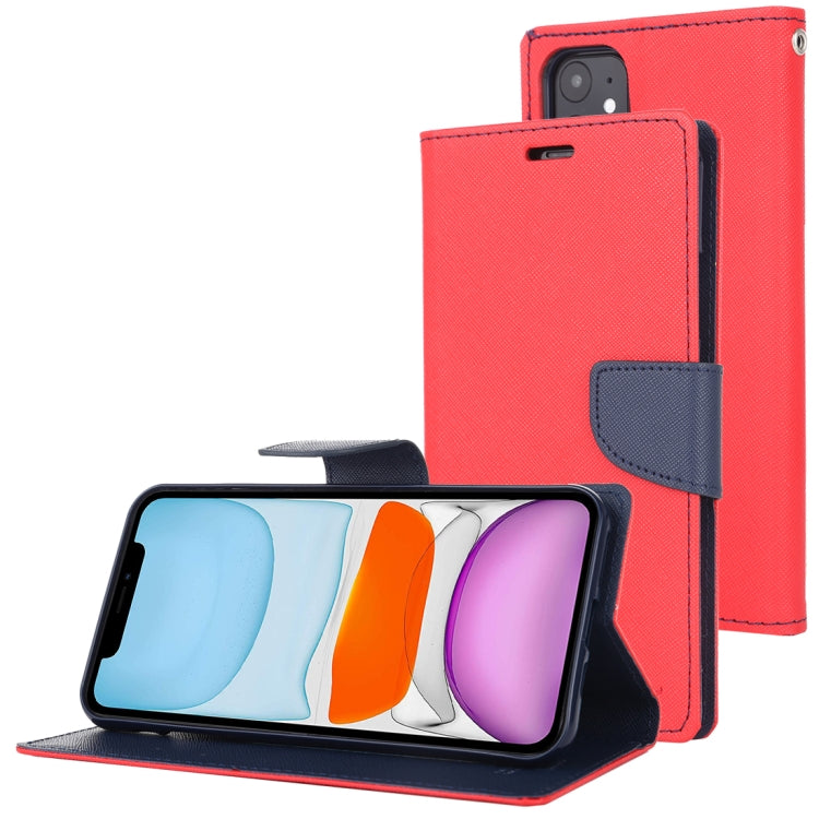 For iPhone 11 MERCURY GOOSPERY FANCY DIARY Horizontal Flip Leather Case with Holder & Card Slots & Wallet
