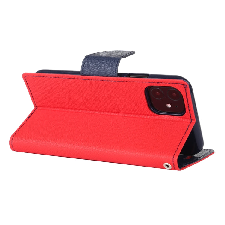 For iPhone 11 MERCURY GOOSPERY FANCY DIARY Horizontal Flip Leather Case with Holder & Card Slots & Wallet