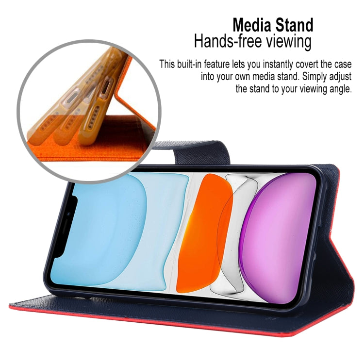 For iPhone 11 MERCURY GOOSPERY FANCY DIARY Horizontal Flip Leather Case with Holder & Card Slots & Wallet