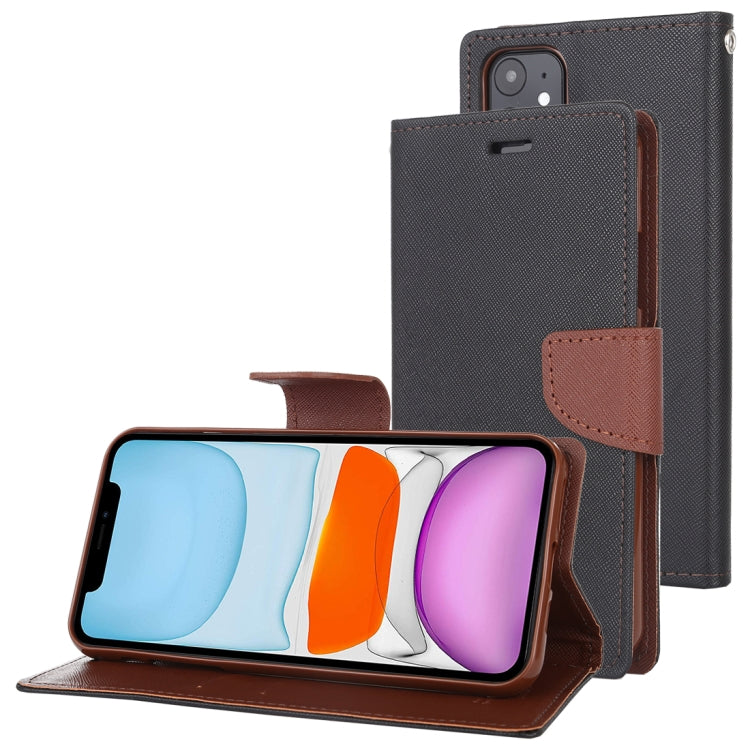 For iPhone 11 MERCURY GOOSPERY FANCY DIARY Horizontal Flip Leather Case with Holder & Card Slots & Wallet