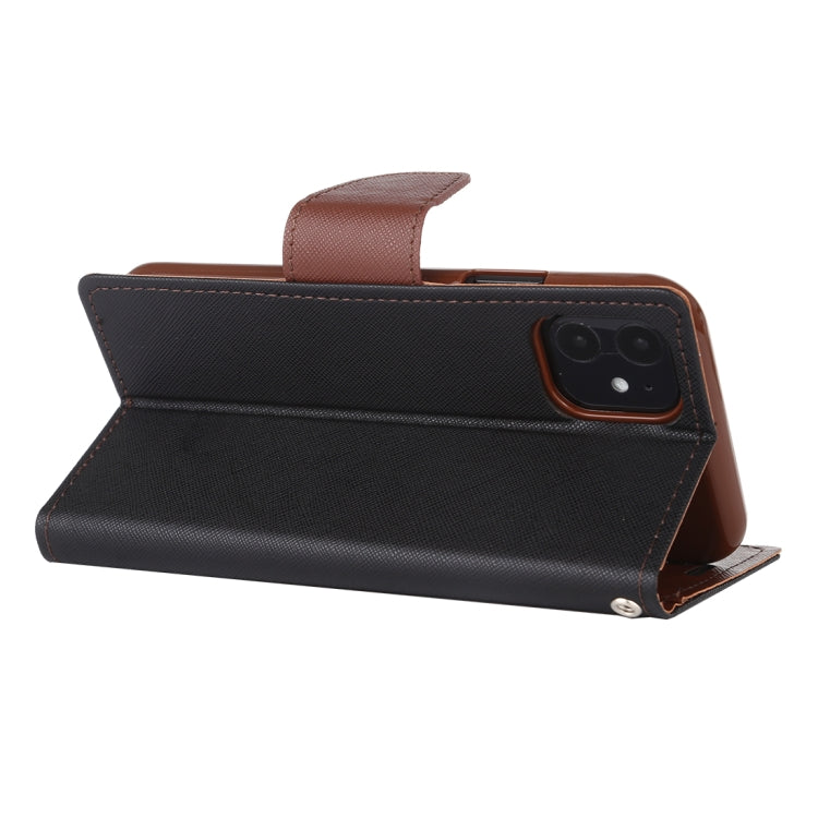 For iPhone 11 MERCURY GOOSPERY FANCY DIARY Horizontal Flip Leather Case with Holder & Card Slots & Wallet