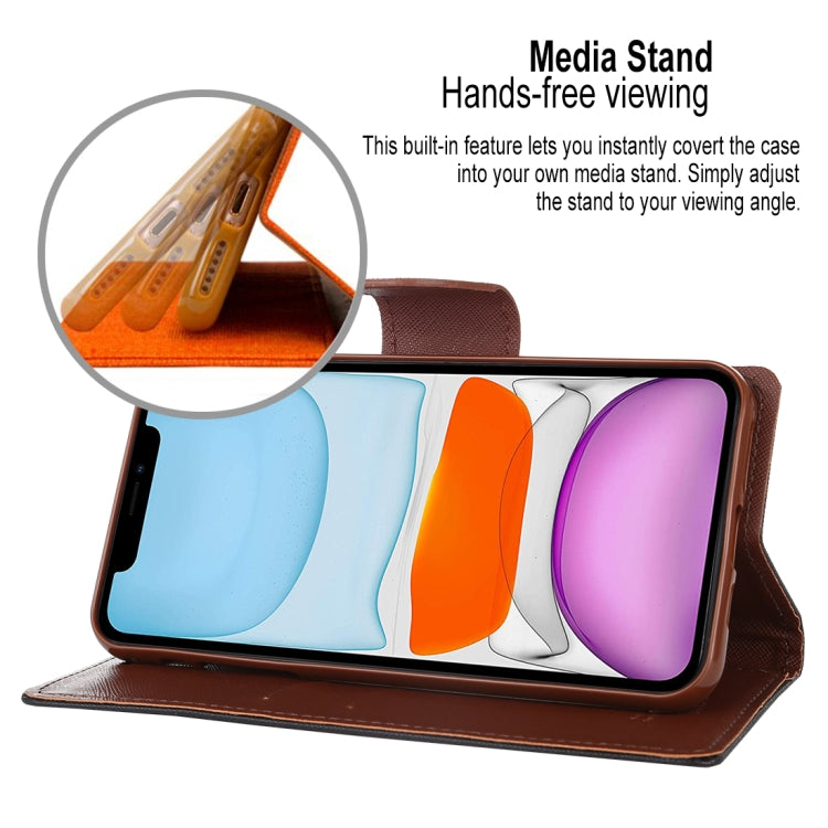 For iPhone 11 MERCURY GOOSPERY FANCY DIARY Horizontal Flip Leather Case with Holder & Card Slots & Wallet