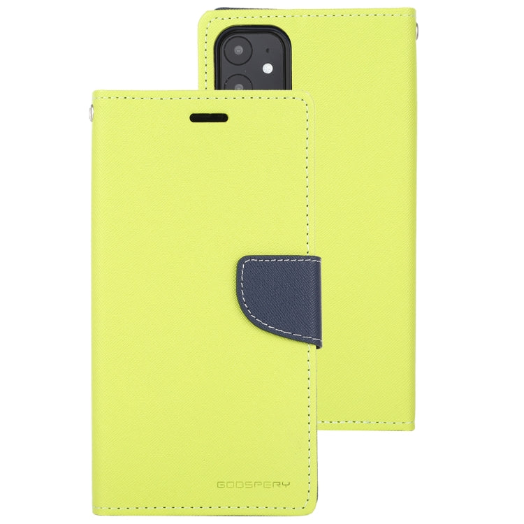 For iPhone 11 MERCURY GOOSPERY FANCY DIARY Horizontal Flip Leather Case with Holder & Card Slots & Wallet