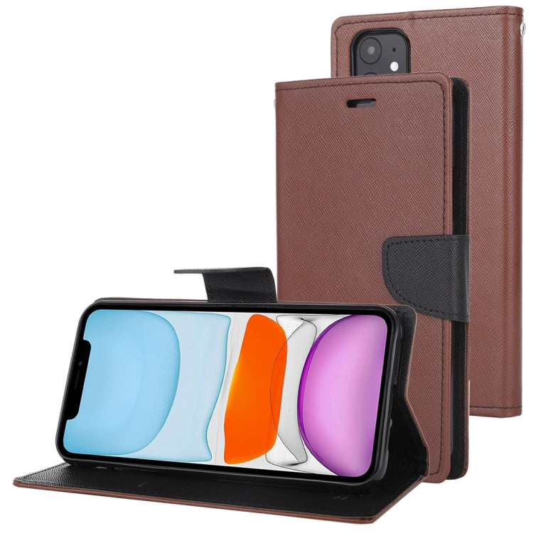 For iPhone 11 MERCURY GOOSPERY FANCY DIARY Horizontal Flip Leather Case with Holder & Card Slots & Wallet