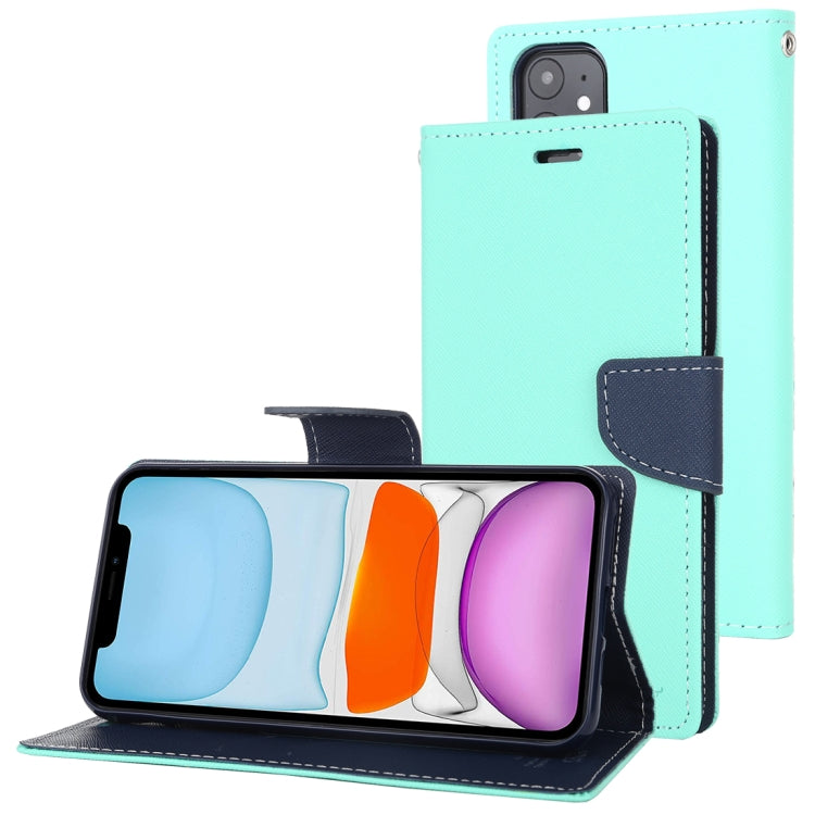 For iPhone 11 MERCURY GOOSPERY FANCY DIARY Horizontal Flip Leather Case with Holder & Card Slots & Wallet