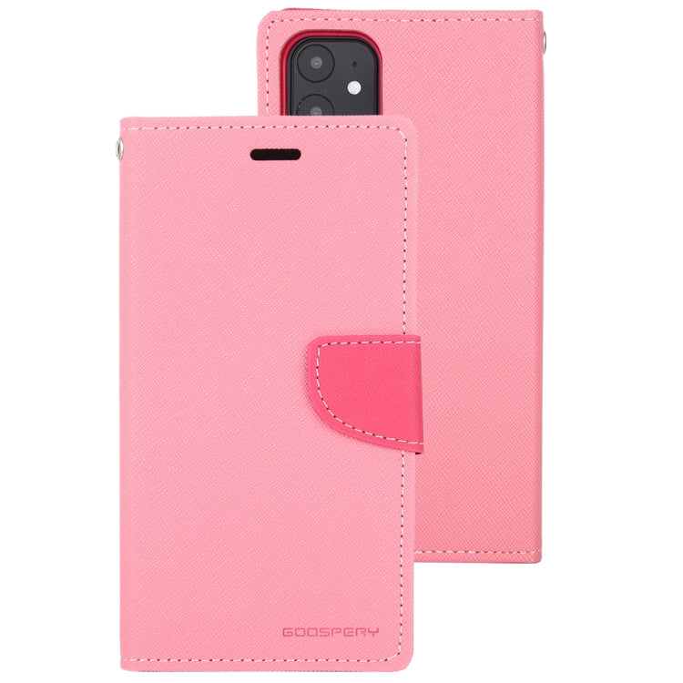 For iPhone 11 MERCURY GOOSPERY FANCY DIARY Horizontal Flip Leather Case with Holder & Card Slots & Wallet