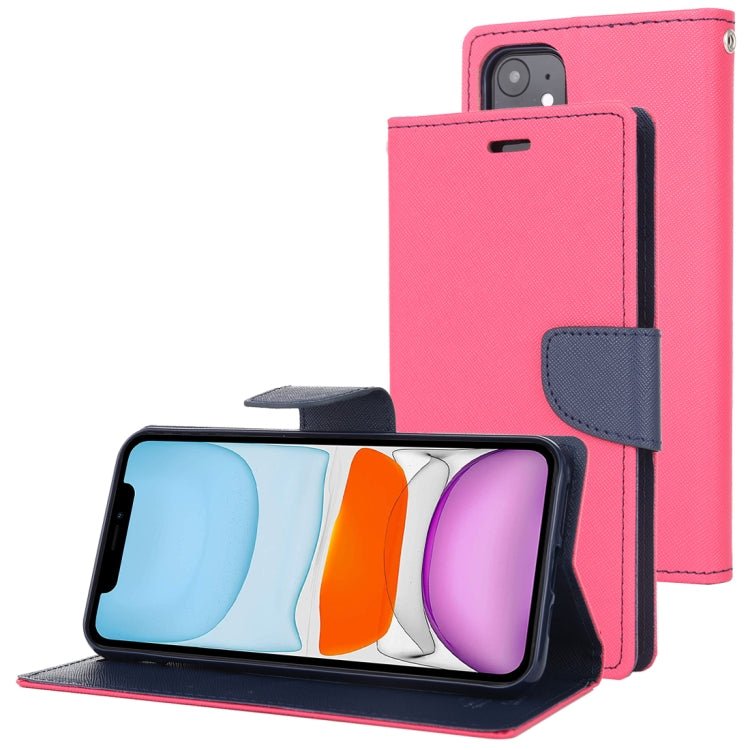 For iPhone 11 MERCURY GOOSPERY FANCY DIARY Horizontal Flip Leather Case with Holder & Card Slots & Wallet