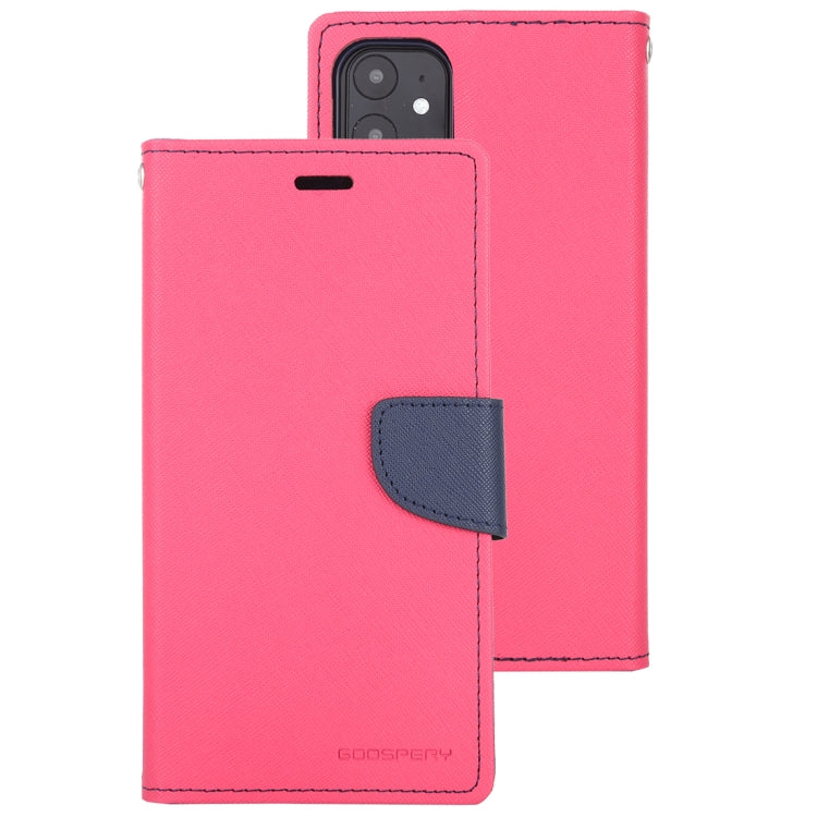 For iPhone 11 MERCURY GOOSPERY FANCY DIARY Horizontal Flip Leather Case with Holder & Card Slots & Wallet