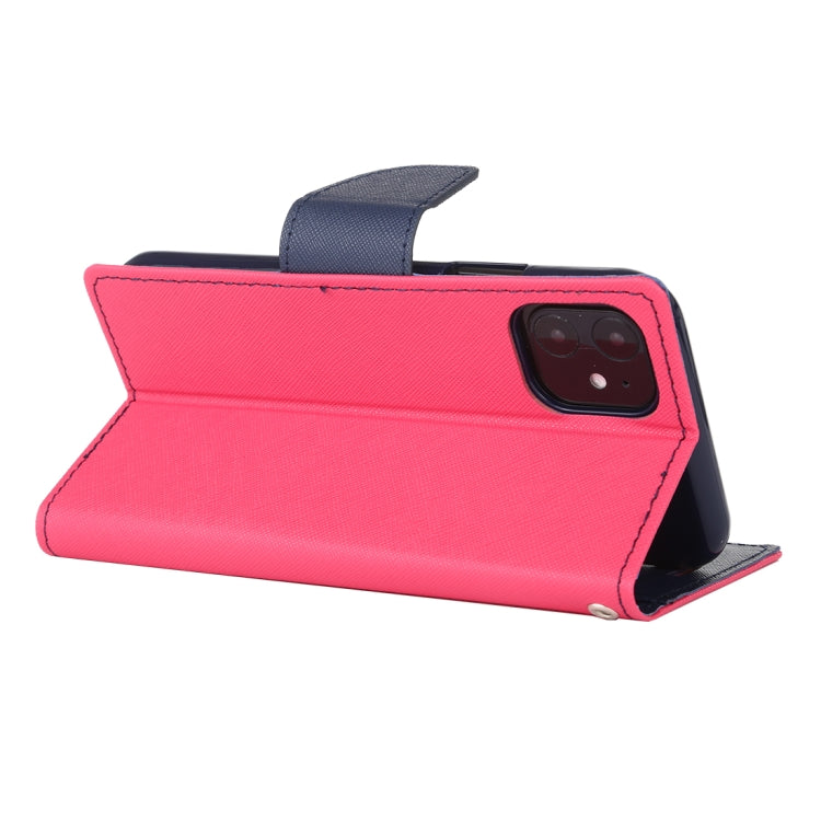 For iPhone 11 MERCURY GOOSPERY FANCY DIARY Horizontal Flip Leather Case with Holder & Card Slots & Wallet
