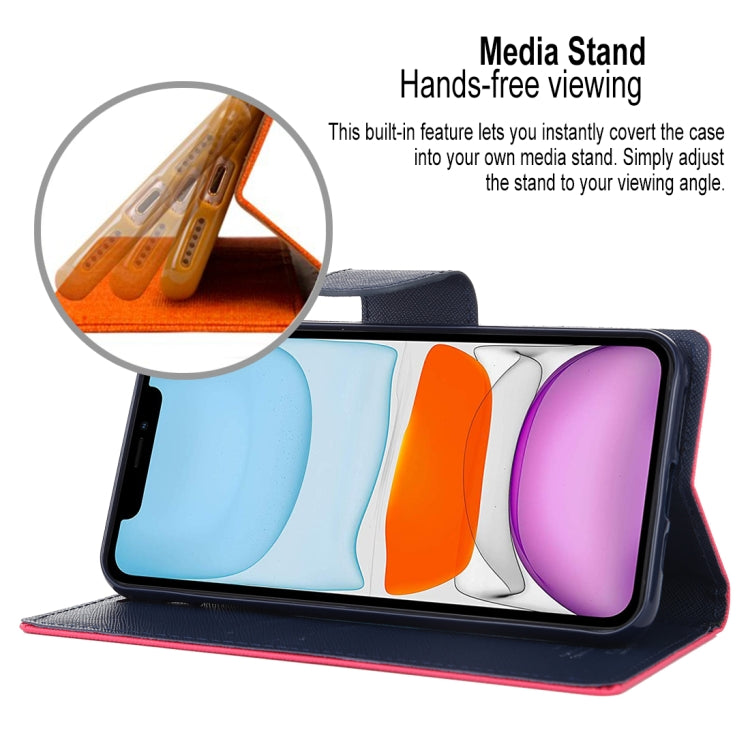 For iPhone 11 MERCURY GOOSPERY FANCY DIARY Horizontal Flip Leather Case with Holder & Card Slots & Wallet