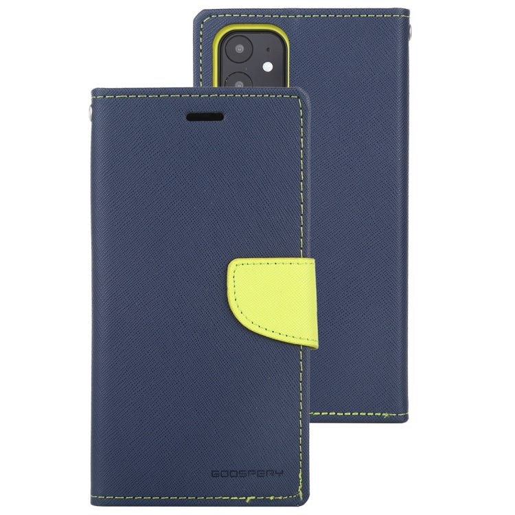 For iPhone 11 MERCURY GOOSPERY FANCY DIARY Horizontal Flip Leather Case with Holder & Card Slots & Wallet