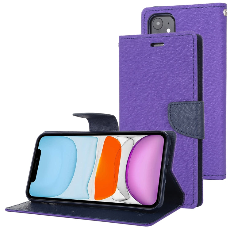 For iPhone 11 MERCURY GOOSPERY FANCY DIARY Horizontal Flip Leather Case with Holder & Card Slots & Wallet