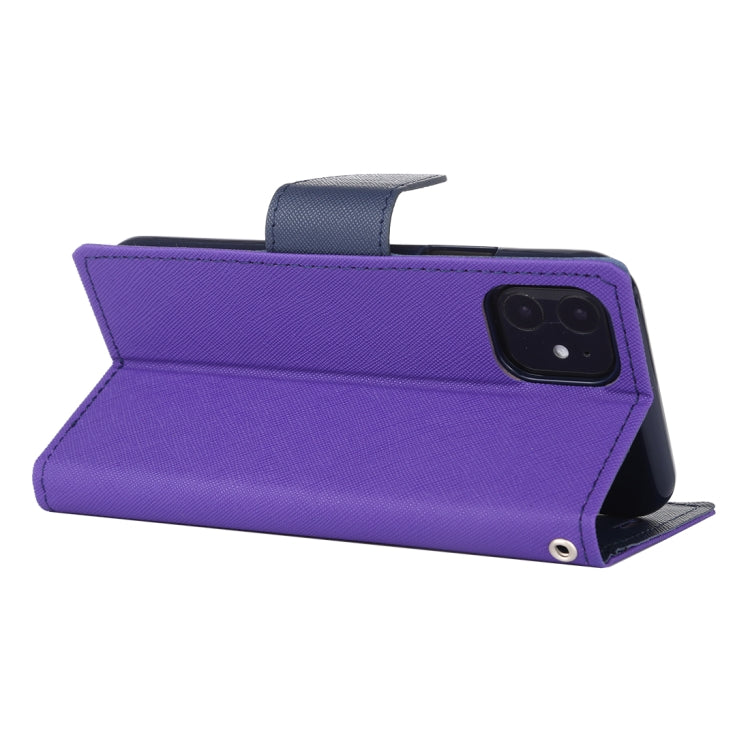 For iPhone 11 MERCURY GOOSPERY FANCY DIARY Horizontal Flip Leather Case with Holder & Card Slots & Wallet