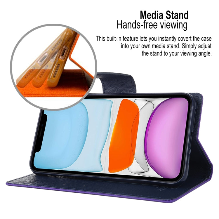 For iPhone 11 MERCURY GOOSPERY FANCY DIARY Horizontal Flip Leather Case with Holder & Card Slots & Wallet