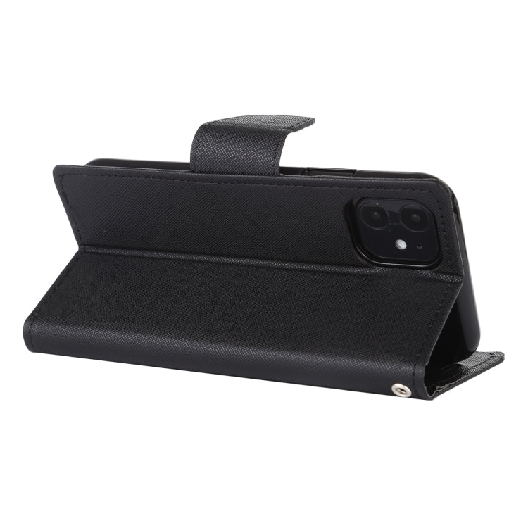 For iPhone 11 MERCURY GOOSPERY FANCY DIARY Horizontal Flip Leather Case with Holder & Card Slots & Wallet