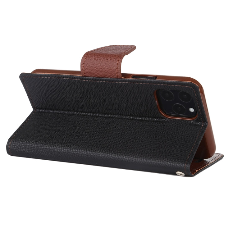 For iPhone 11 Pro MERCURY GOOSPERY FANCY DIARY Horizontal Flip Leather Case with Holder & Card Slots & Wallet