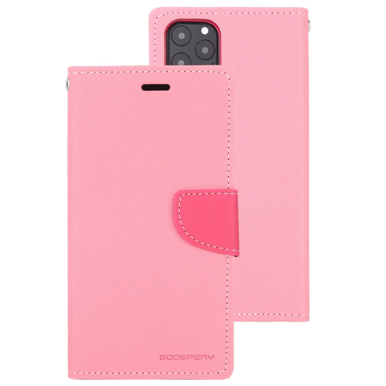 For iPhone 11 Pro MERCURY GOOSPERY FANCY DIARY Horizontal Flip Leather Case with Holder & Card Slots & Wallet