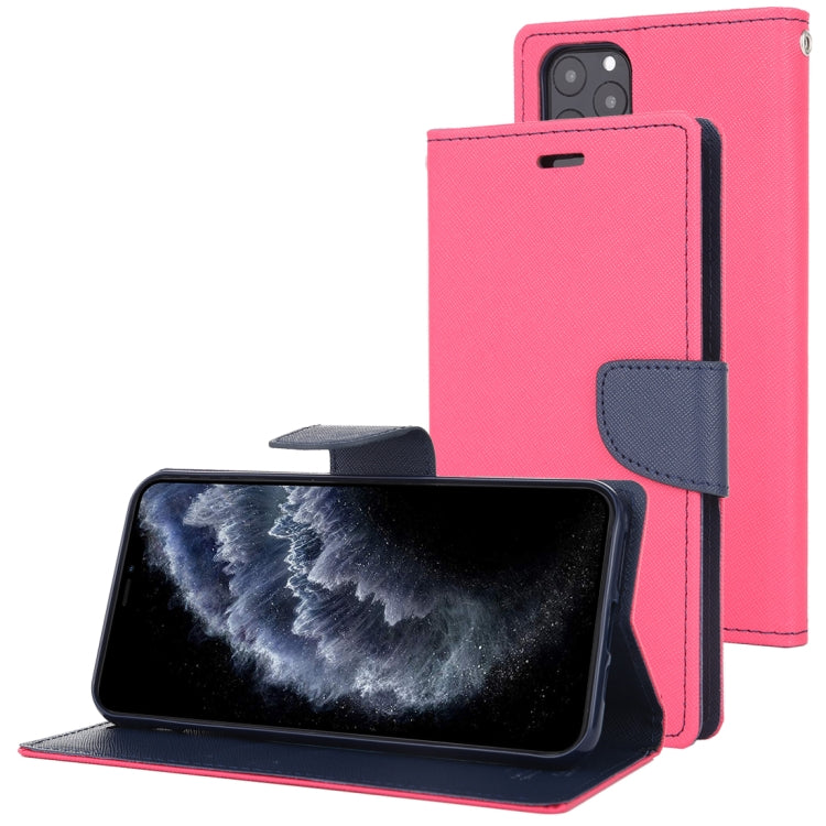 For iPhone 11 Pro MERCURY GOOSPERY FANCY DIARY Horizontal Flip Leather Case with Holder & Card Slots & Wallet