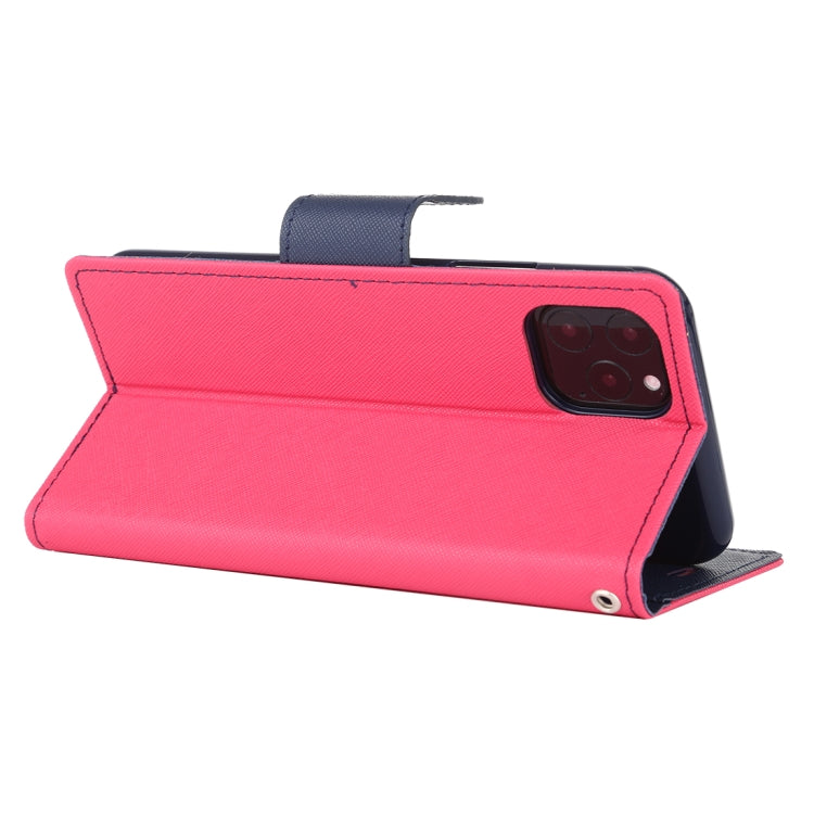 For iPhone 11 Pro MERCURY GOOSPERY FANCY DIARY Horizontal Flip Leather Case with Holder & Card Slots & Wallet