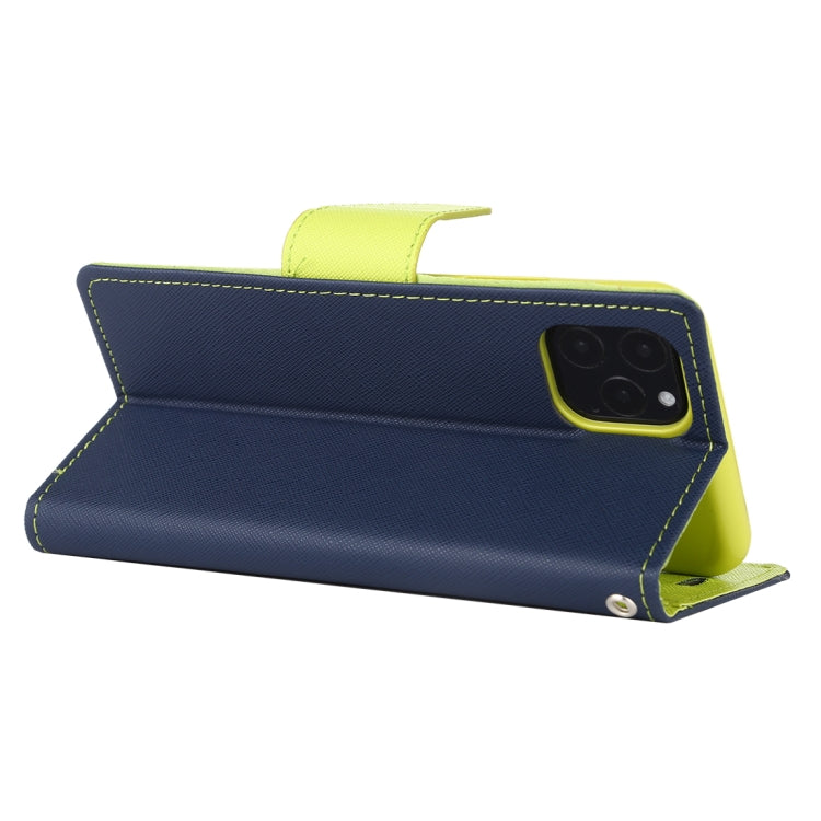 For iPhone 11 Pro MERCURY GOOSPERY FANCY DIARY Horizontal Flip Leather Case with Holder & Card Slots & Wallet
