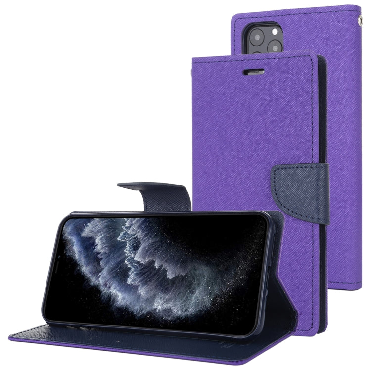 For iPhone 11 Pro MERCURY GOOSPERY FANCY DIARY Horizontal Flip Leather Case with Holder & Card Slots & Wallet