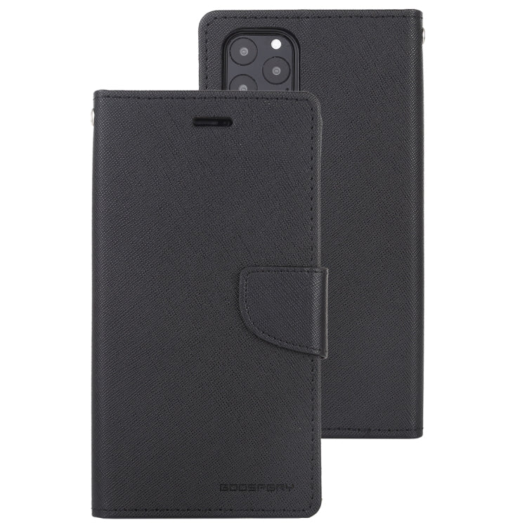 For iPhone 11 Pro MERCURY GOOSPERY FANCY DIARY Horizontal Flip Leather Case with Holder & Card Slots & Wallet