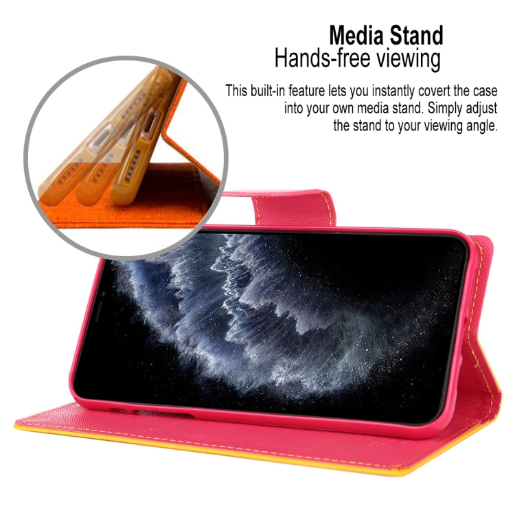 For iPhone 11 Pro Max MERCURY GOOSPERY FANCY DIARY Horizontal Flip Leather Case with Holder & Card Slots & Wallet