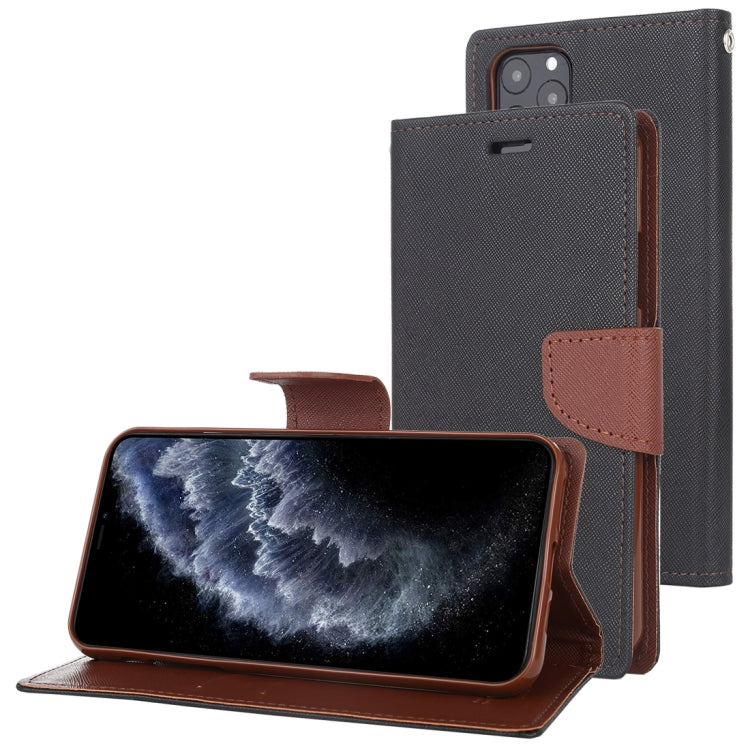 For iPhone 11 Pro Max MERCURY GOOSPERY FANCY DIARY Horizontal Flip Leather Case with Holder & Card Slots & Wallet
