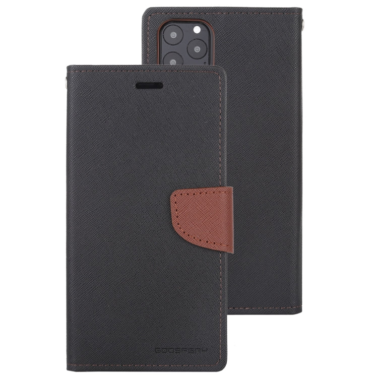 For iPhone 11 Pro Max MERCURY GOOSPERY FANCY DIARY Horizontal Flip Leather Case with Holder & Card Slots & Wallet