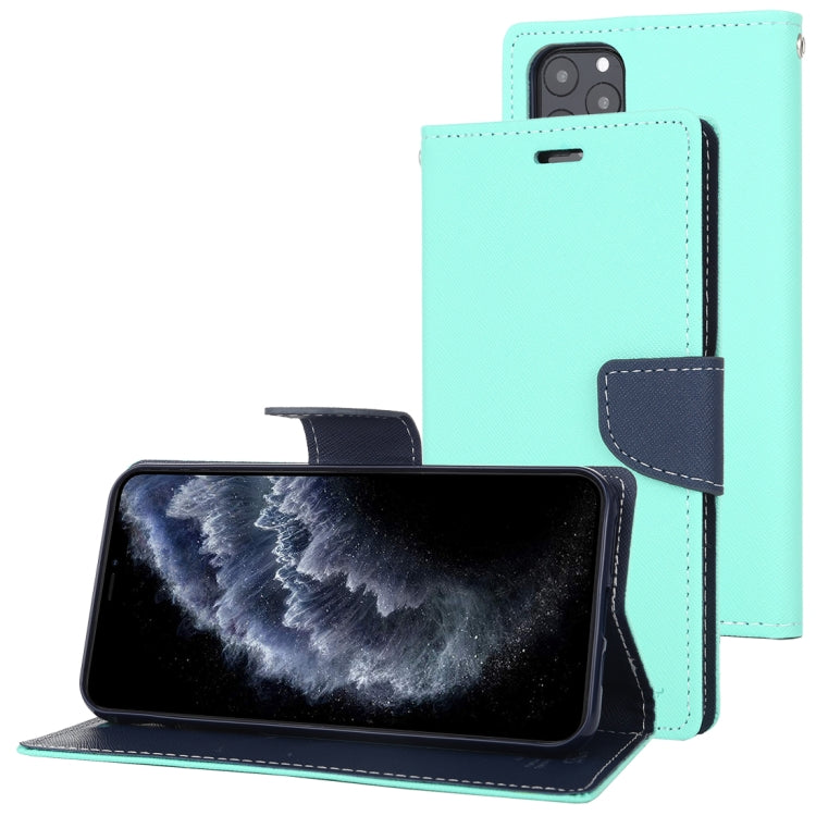 For iPhone 11 Pro Max MERCURY GOOSPERY FANCY DIARY Horizontal Flip Leather Case with Holder & Card Slots & Wallet