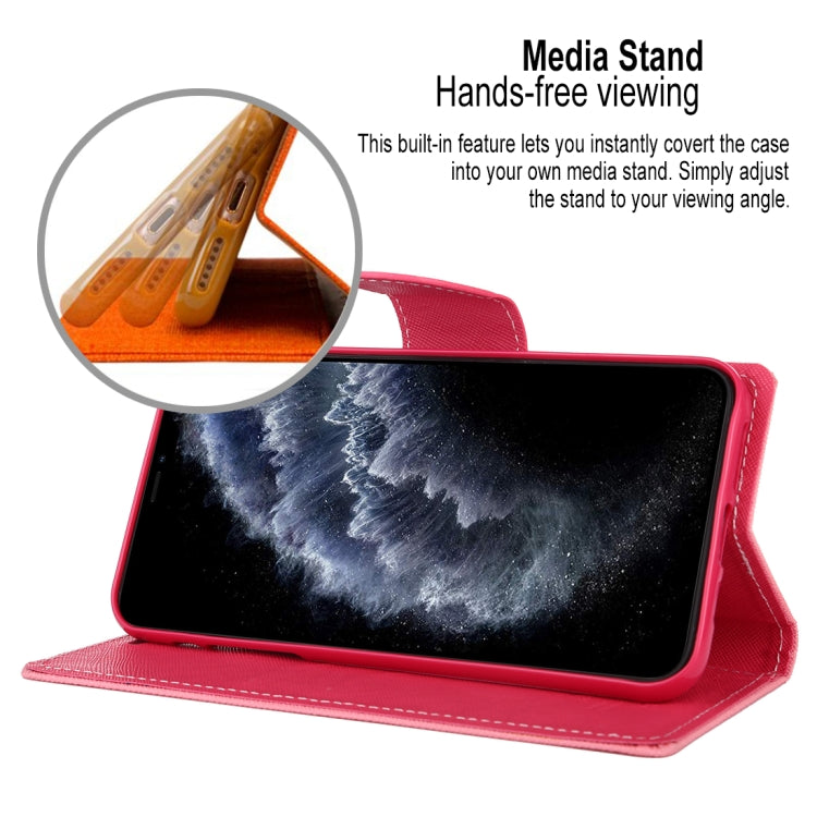 For iPhone 11 Pro Max MERCURY GOOSPERY FANCY DIARY Horizontal Flip Leather Case with Holder & Card Slots & Wallet