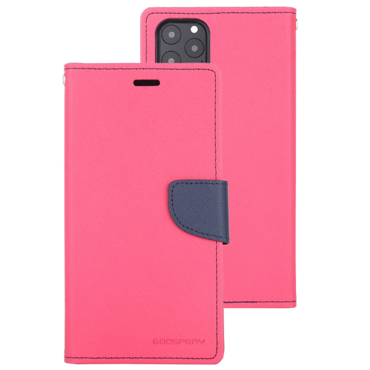 For iPhone 11 Pro Max MERCURY GOOSPERY FANCY DIARY Horizontal Flip Leather Case with Holder & Card Slots & Wallet