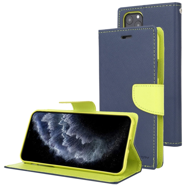 For iPhone 11 Pro Max MERCURY GOOSPERY FANCY DIARY Horizontal Flip Leather Case with Holder & Card Slots & Wallet