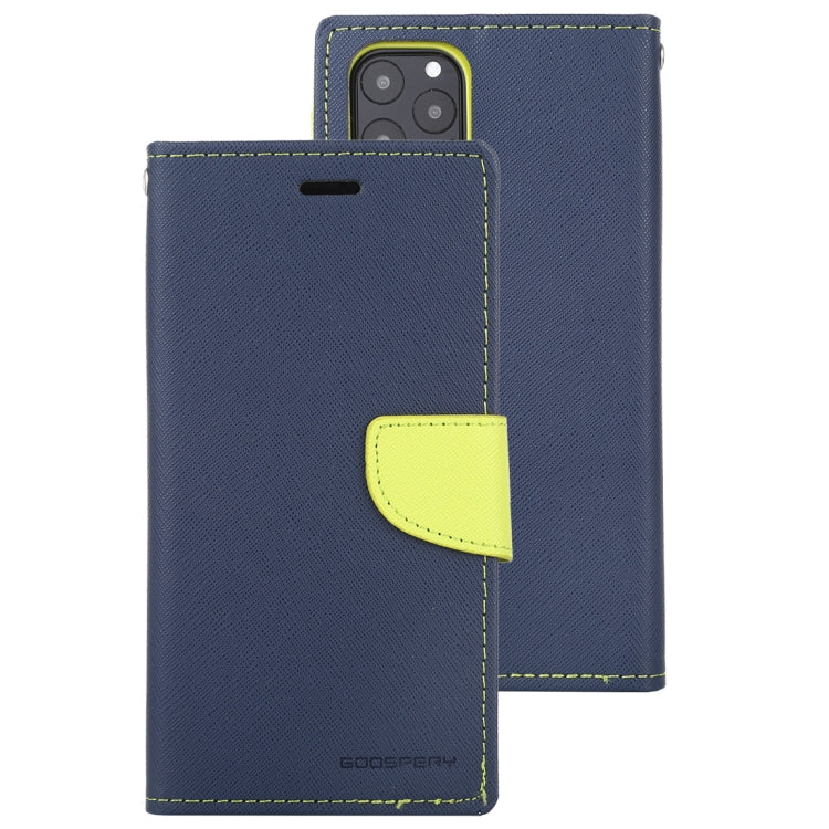 For iPhone 11 Pro Max MERCURY GOOSPERY FANCY DIARY Horizontal Flip Leather Case with Holder & Card Slots & Wallet