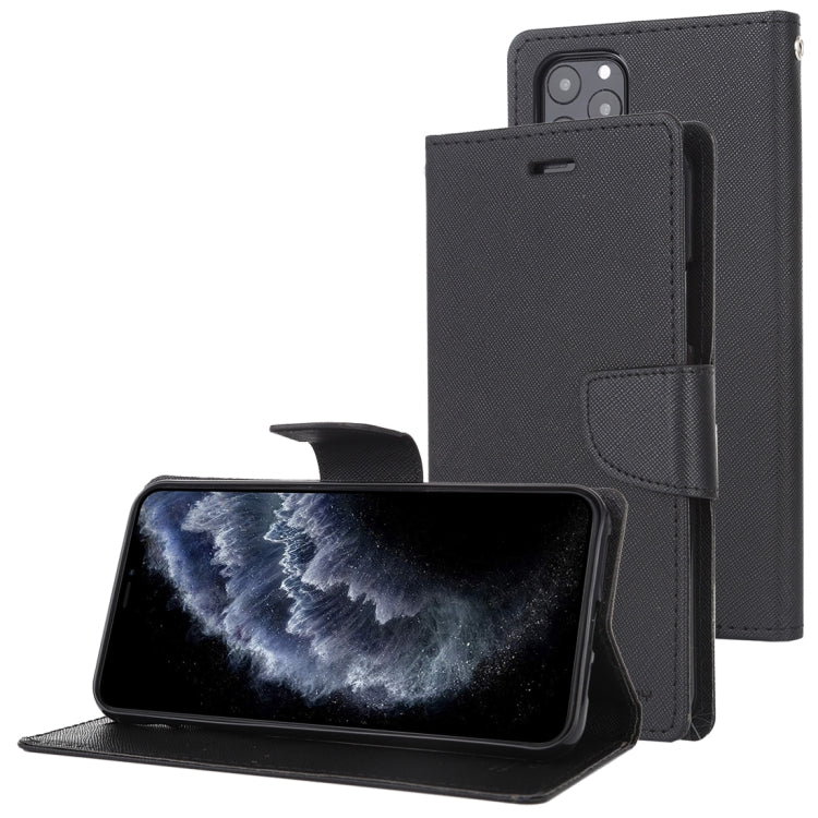 For iPhone 11 Pro Max MERCURY GOOSPERY FANCY DIARY Horizontal Flip Leather Case with Holder & Card Slots & Wallet