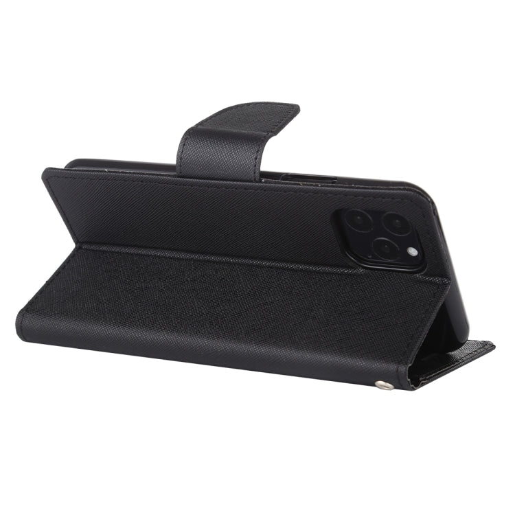 For iPhone 11 Pro Max MERCURY GOOSPERY FANCY DIARY Horizontal Flip Leather Case with Holder & Card Slots & Wallet