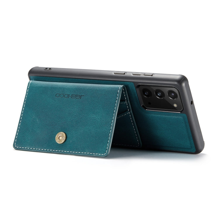 For Samsung Galaxy Note20 JEEHOOD Retro Magnetic Detachable Protective Case with Wallet & Card Slot & Holder