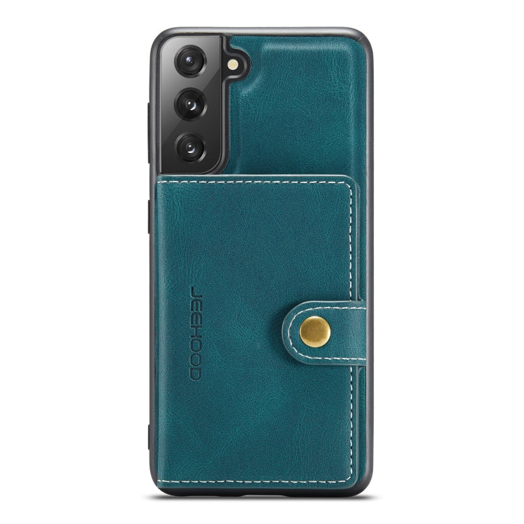 For Samsung Galaxy S21+ 5G JEEHOOD Retro Magnetic Detachable Protective Case with Wallet & Card Slot & Holder