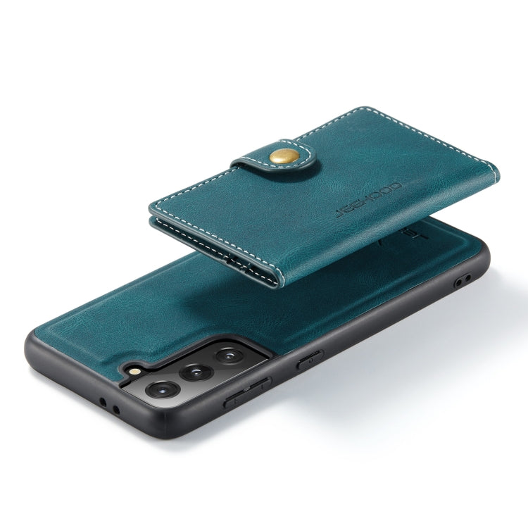 For Samsung Galaxy S21+ 5G JEEHOOD Retro Magnetic Detachable Protective Case with Wallet & Card Slot & Holder