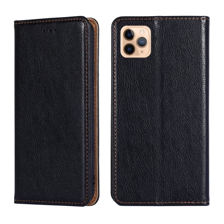 For iPhone 11 Pro Max PU + TPU Gloss Oil Solid Color Magnetic Horizontal Flip Leather Case with Holder & Card Slot & Wallet