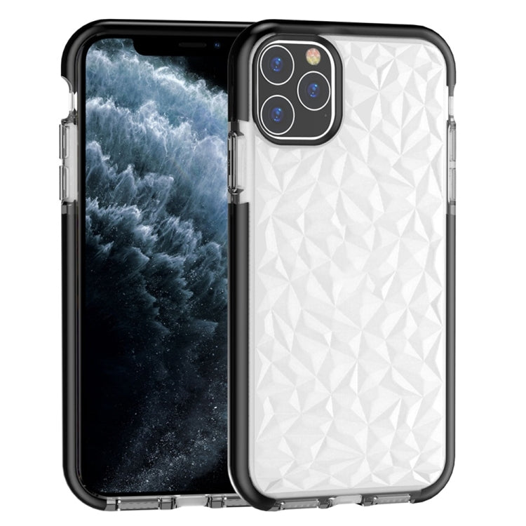 For iPhone 11 Pro Shockproof Diamond Texture TPU Protective Case