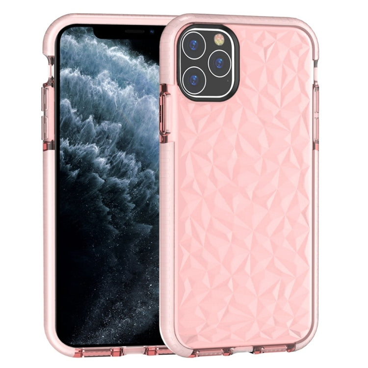 For iPhone 11 Pro Shockproof Diamond Texture TPU Protective Case