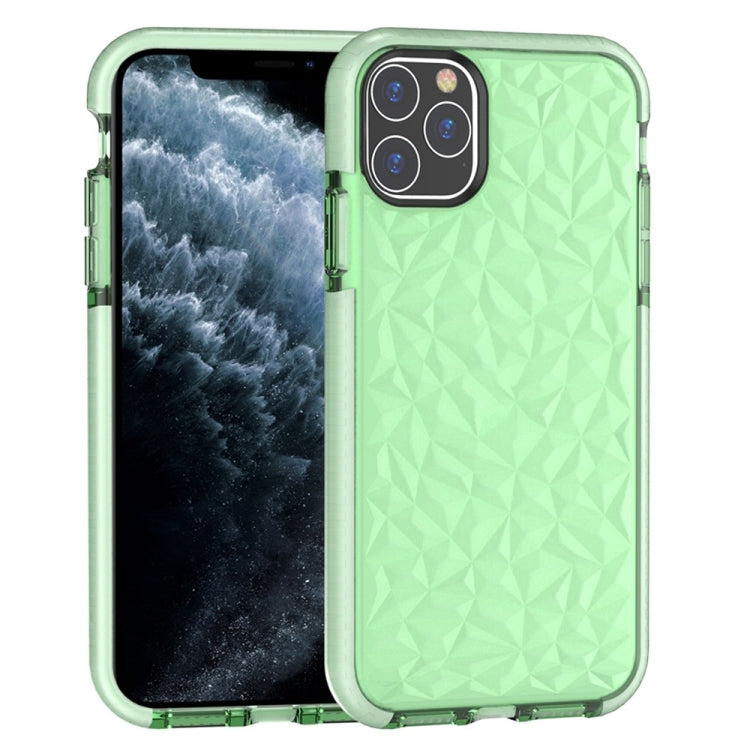 For iPhone 11 Pro Shockproof Diamond Texture TPU Protective Case